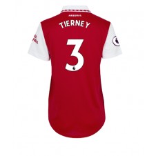 Arsenal Kieran Tierney #3 Hemmatröja Dam 2022-23 Korta ärmar